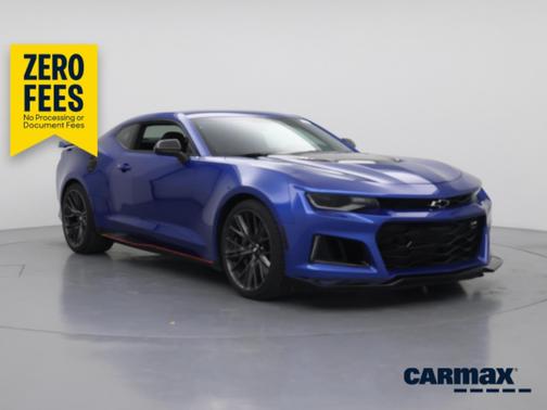 Blue 2017 Chevrolet Camaro ZL1