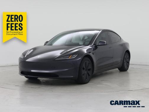 Gray 2025 Tesla Model 3 Long Range