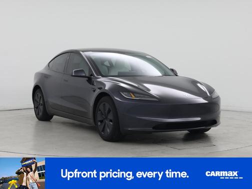 Gray 2025 Tesla Model 3 Long Range