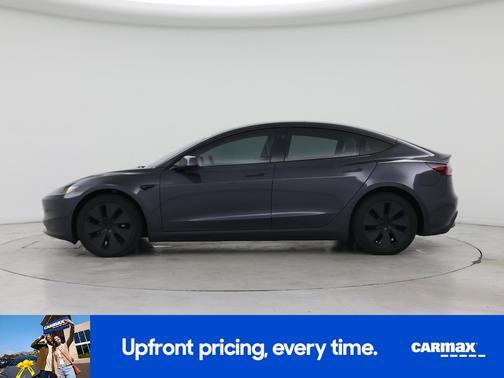 Gray 2025 Tesla Model 3 Long Range