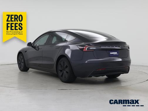 Gray 2025 Tesla Model 3 Long Range
