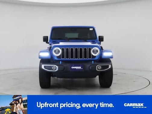 Blue 2024 Jeep Wrangler 4xe Sahara