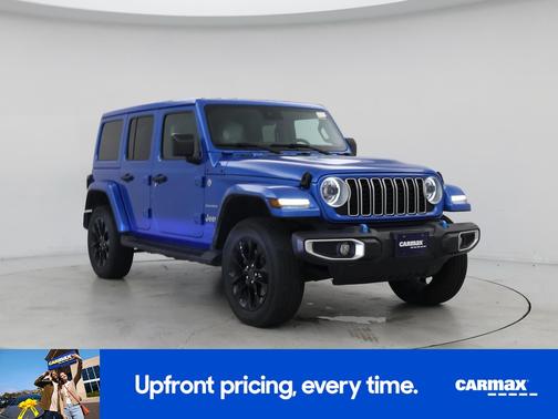 Blue 2024 Jeep Wrangler 4xe Sahara