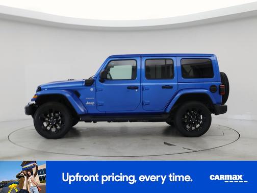 Blue 2024 Jeep Wrangler 4xe Sahara