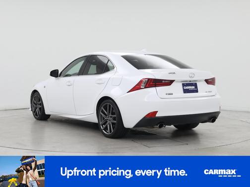 White 2015 Lexus IS 250 Crafted Line