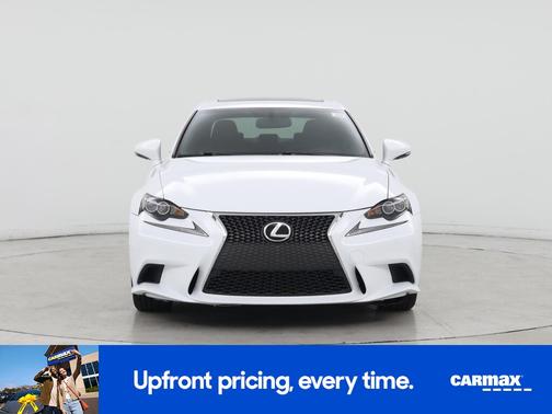 White 2015 Lexus IS 250 Crafted Line