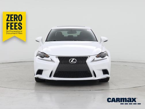 White 2015 Lexus IS 250 Crafted Line