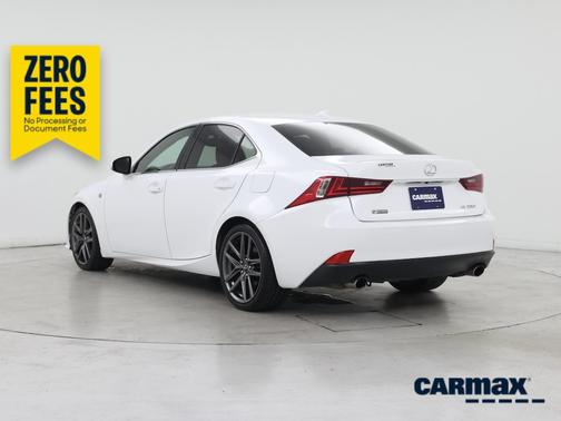 White 2015 Lexus IS 250 Crafted Line