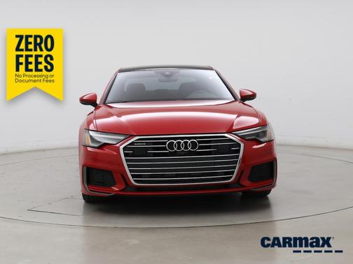 Red 2019 Audi A6 Premium Plus