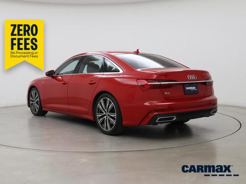 Red 2019 Audi A6 Premium Plus