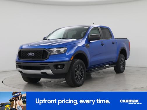 Blue 2021 Ford Ranger XLT