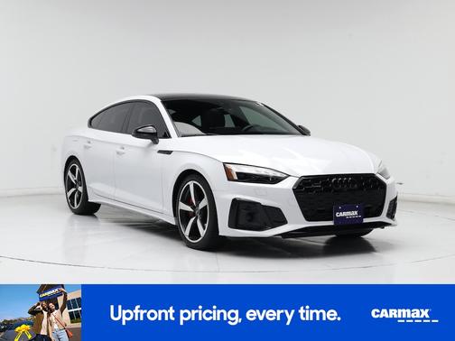 White 2023 Audi A5 Sportback S-Line Prestige