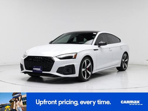 White 2023 Audi A5 Sportback S-Line Prestige