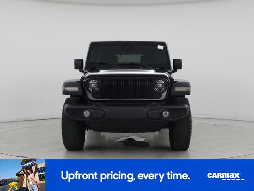 Black 2024 Jeep Wrangler Willy's