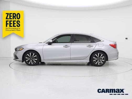Silver 2023 Honda Civic EX