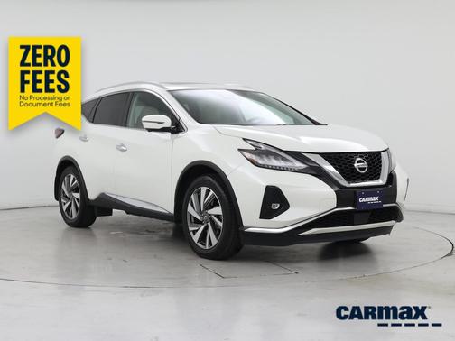 White 2019 Nissan Murano SL