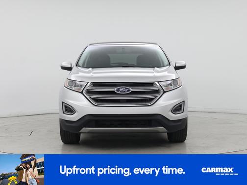 Silver 2018 Ford Edge Titanium