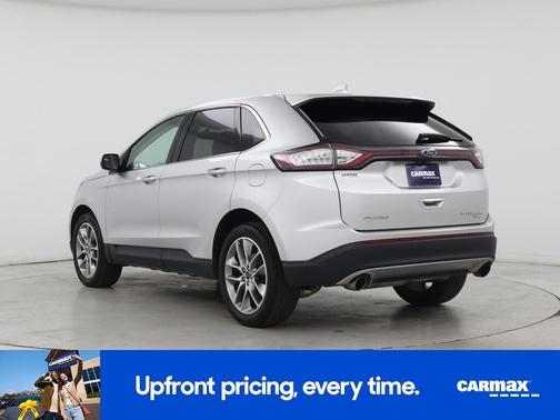 Silver 2018 Ford Edge Titanium