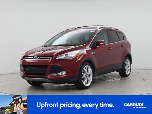 Red 2014 Ford Escape Titanium