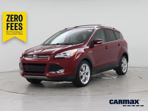 Red 2014 Ford Escape Titanium
