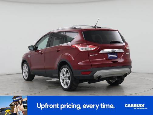Red 2014 Ford Escape Titanium