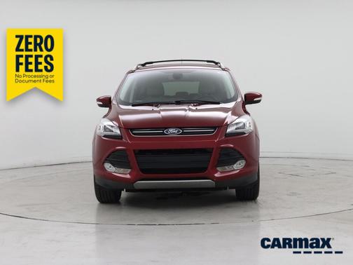 Red 2014 Ford Escape Titanium