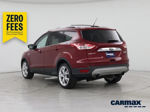 Red 2014 Ford Escape Titanium