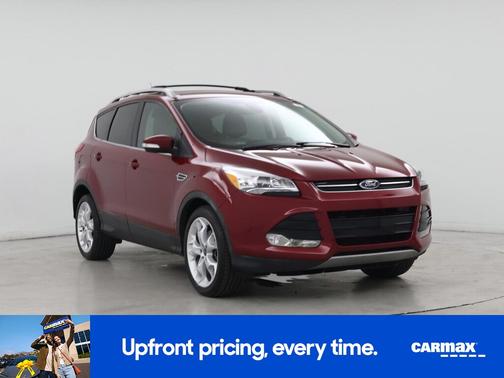 Red 2014 Ford Escape Titanium