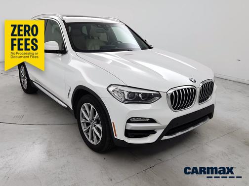 White 2019 BMW X3 sDrive30i