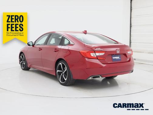 Red 2018 Honda Accord Sport