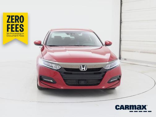 Red 2018 Honda Accord Sport