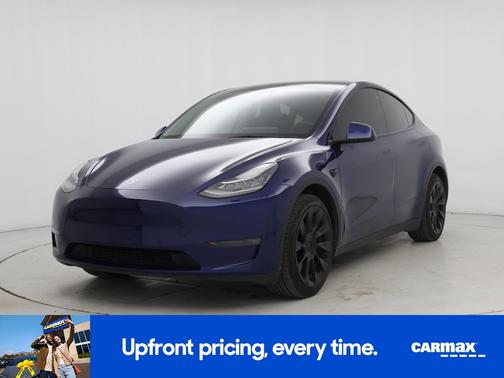 Blue 2021 Tesla Model Y Long Range
