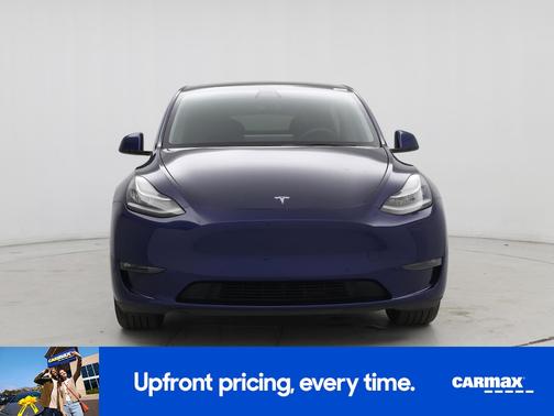 Blue 2021 Tesla Model Y Long Range