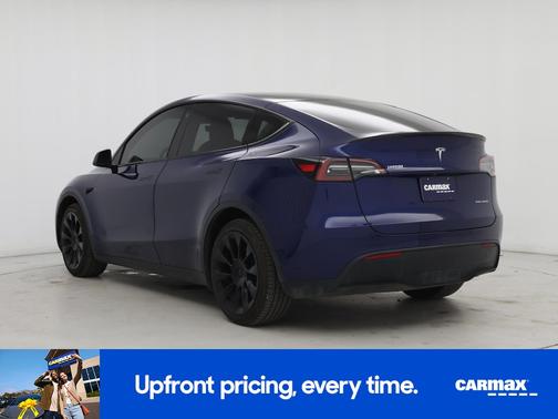 Blue 2021 Tesla Model Y Long Range