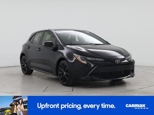 Black 2022 Toyota Corolla Hatchback Nightshade