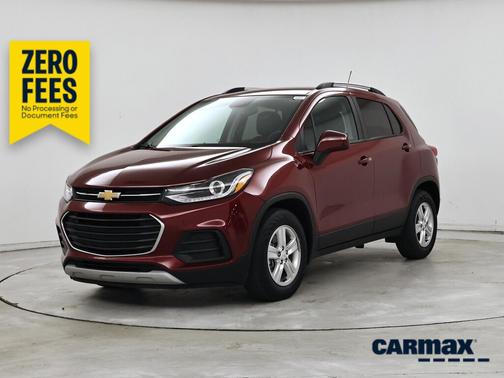 Red 2021 Chevrolet Trax LT