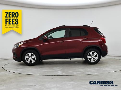 Red 2021 Chevrolet Trax LT