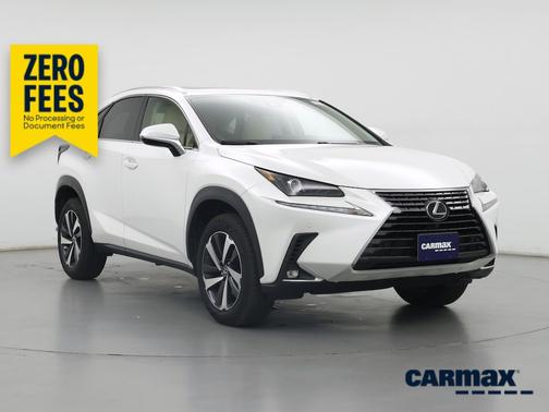 White 2021 Lexus NX 300