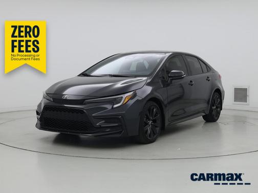 Black 2025 Toyota Corolla SE