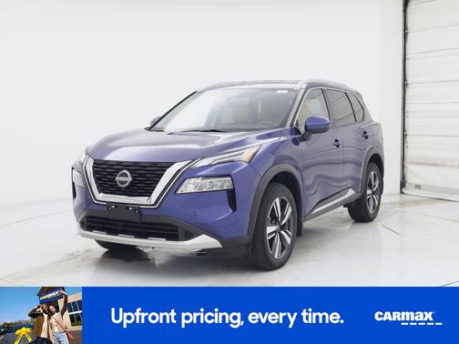Blue 2023 Nissan Rogue Platinum
