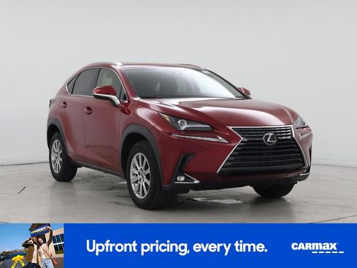 Red 2019 Lexus NX 300