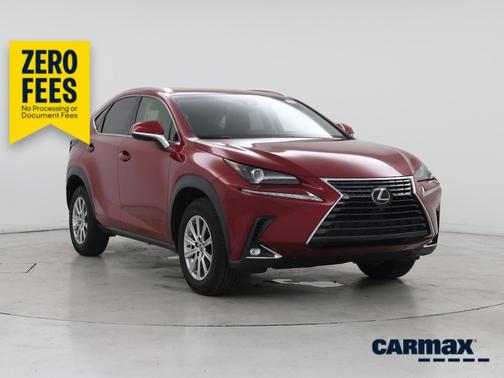 Red 2019 Lexus NX 300