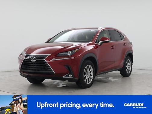 Red 2019 Lexus NX 300