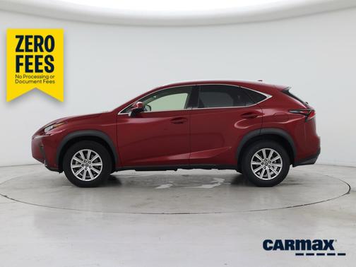 Red 2019 Lexus NX 300
