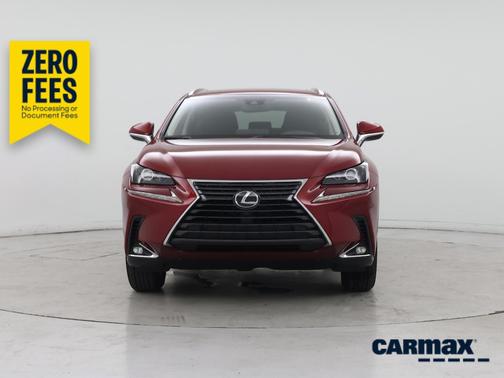 Red 2019 Lexus NX 300