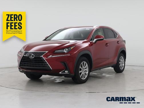 Red 2019 Lexus NX 300
