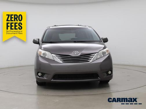 Gray 2017 Toyota Sienna XLE
