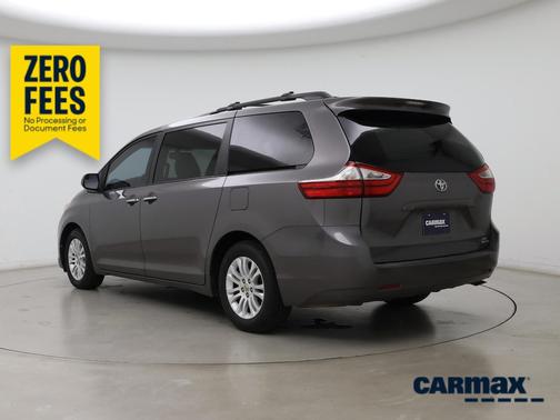 Gray 2017 Toyota Sienna XLE