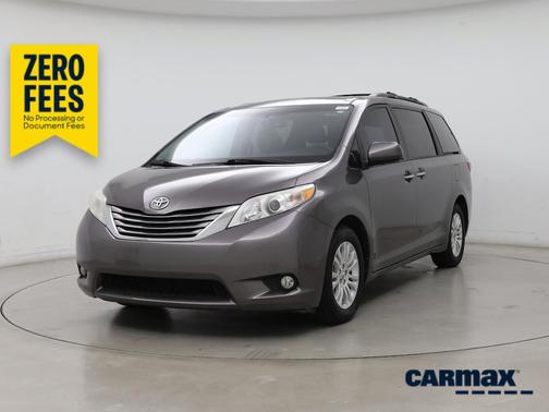 Gray 2017 Toyota Sienna XLE