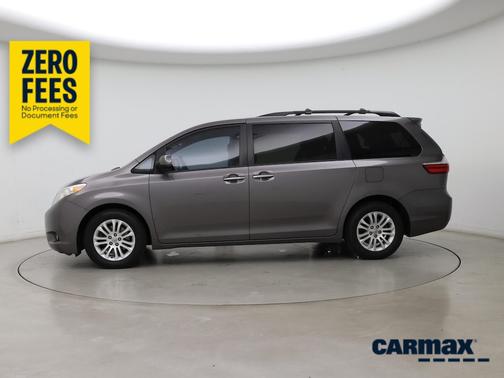 Gray 2017 Toyota Sienna XLE